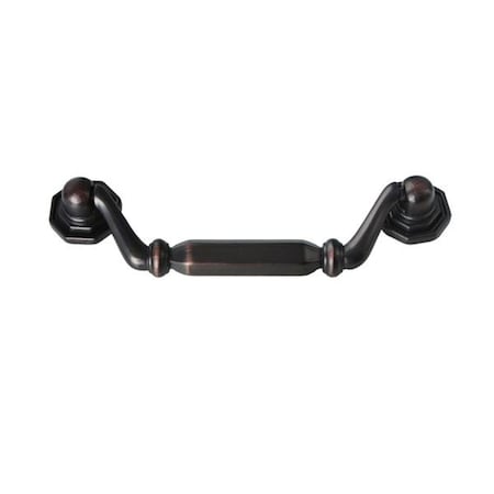 Camp Usa Suffolk 3.87 in. Drop Cabinet Pull - Oil Rubbed Bronze CA582264